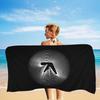 A-Aphex Twin Microfiber Printed Beach Towel Mountain Climbing Yoga Beach Swimming Running Absorbent Soft Towel