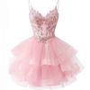 Suspender Dress Homecoming Dresses Short Banquet Evening Dress Dress European and American