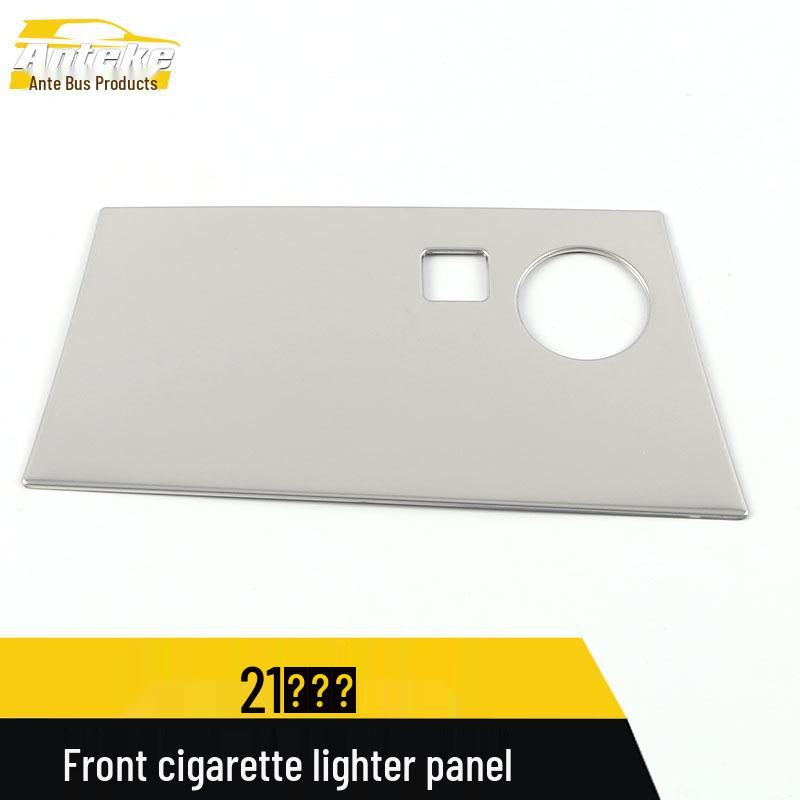 Mingtu Stainless Steel Cigarette Lighter Panel & Ashtray Cover Decorative Sticker for 21 Models