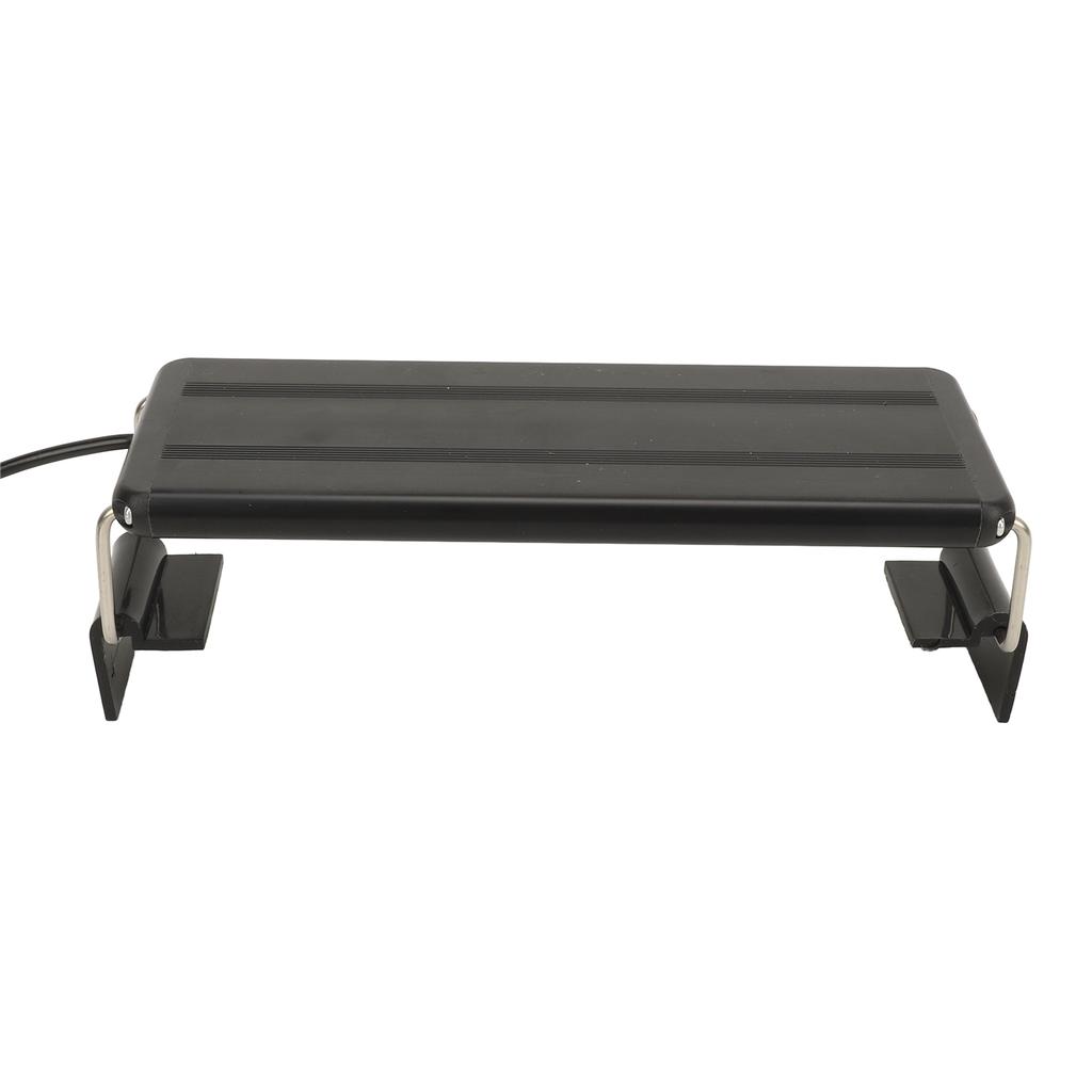 LED Aquarium Light with Expandable Bracket Blue and White Light Adjustable Timer Aquarium Plant