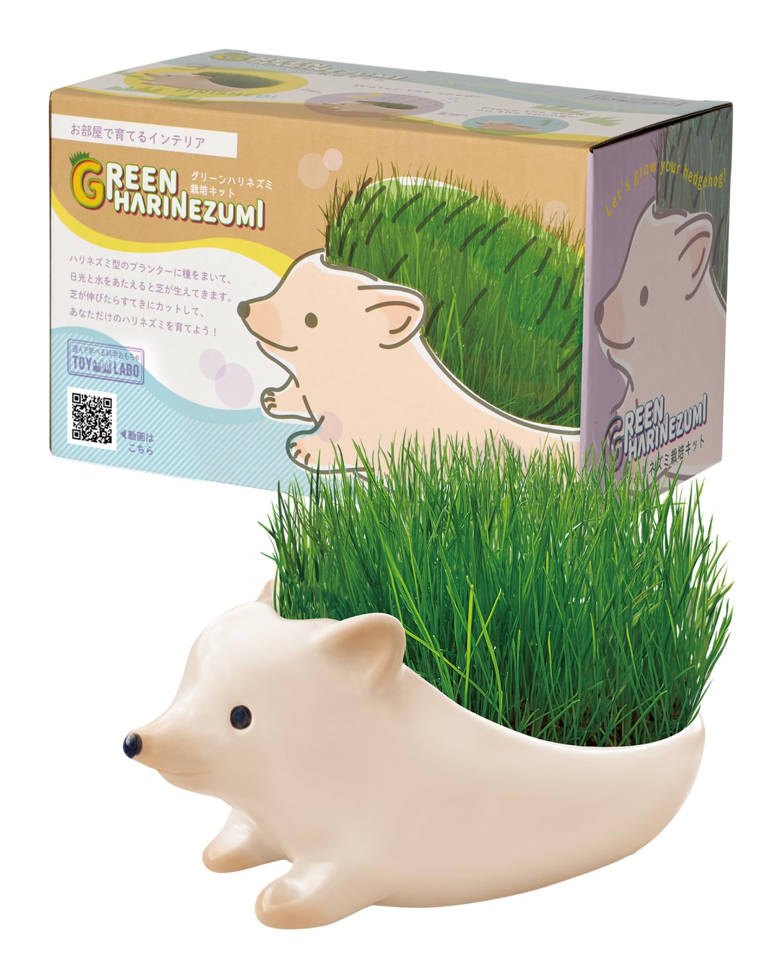 

Игрушечный набор для выращивания травы Labo Зеленый ёжик TOY-8-01