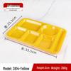 Commercial Melamine Divided Fast Food Tray