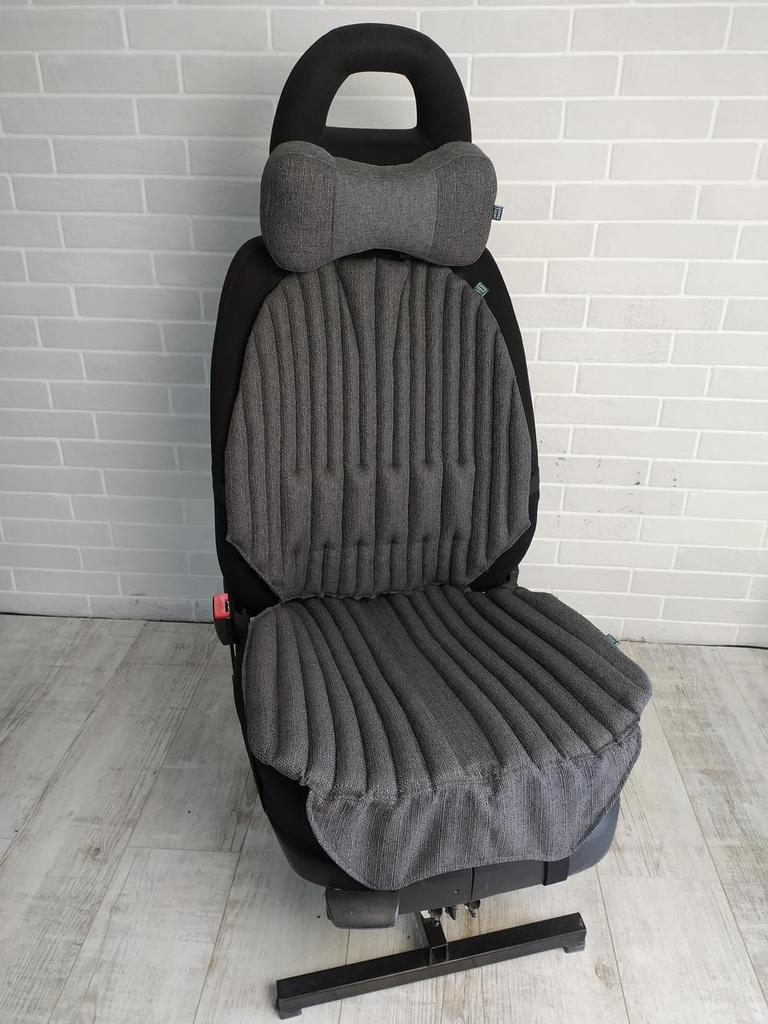 Ekkoseat seat covers, buckwheat husk filling, summer/winter