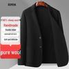 Men's 100% Wool Business Casual Suit Jacket