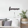 Trendy Forever Cursive Wall Art Wedding Gift Farmhouse Decor Personalized Hanging Ornament