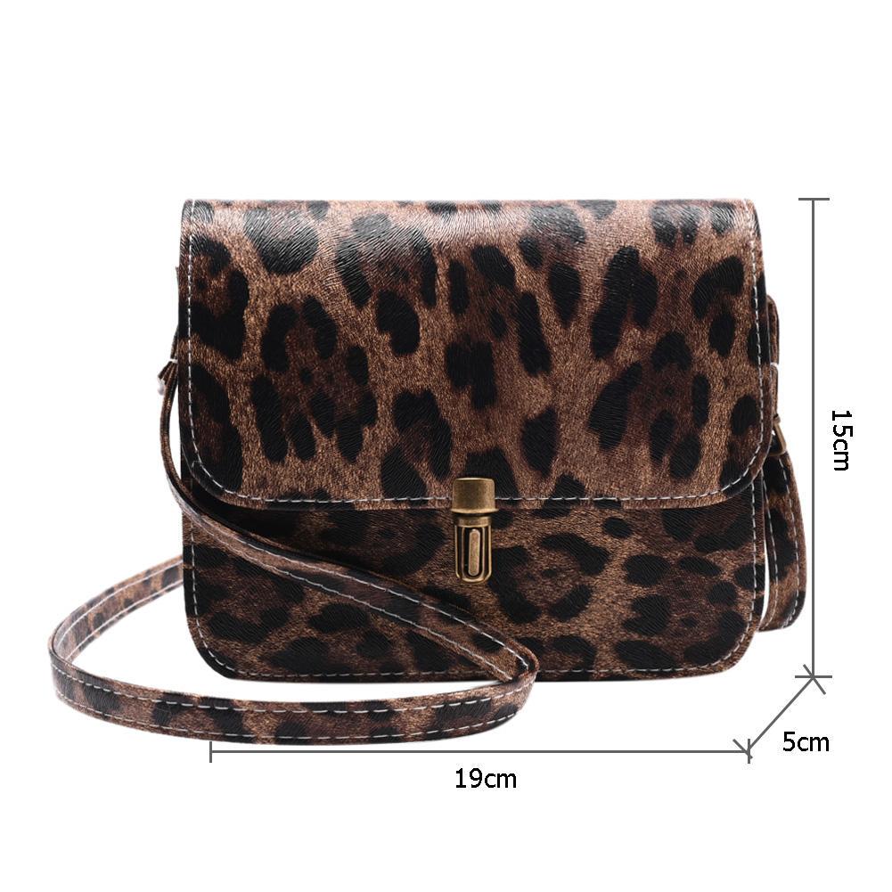 ladies leopard print bag