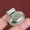 Pyrite Pendant Handmade Gemstone Jewelry 925 Sterling Silver Pendant Vintage Pendant Decent Jewelry Latest Design Pendant Anniversary Gifts
