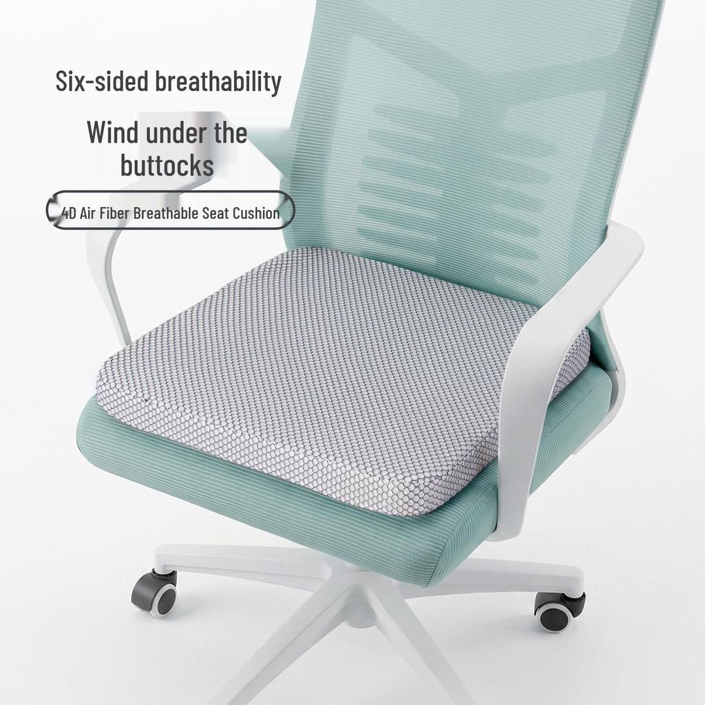 4D Breathable Summer Seat Cushion - Office, Car, Chair, Student, Cooling Pad