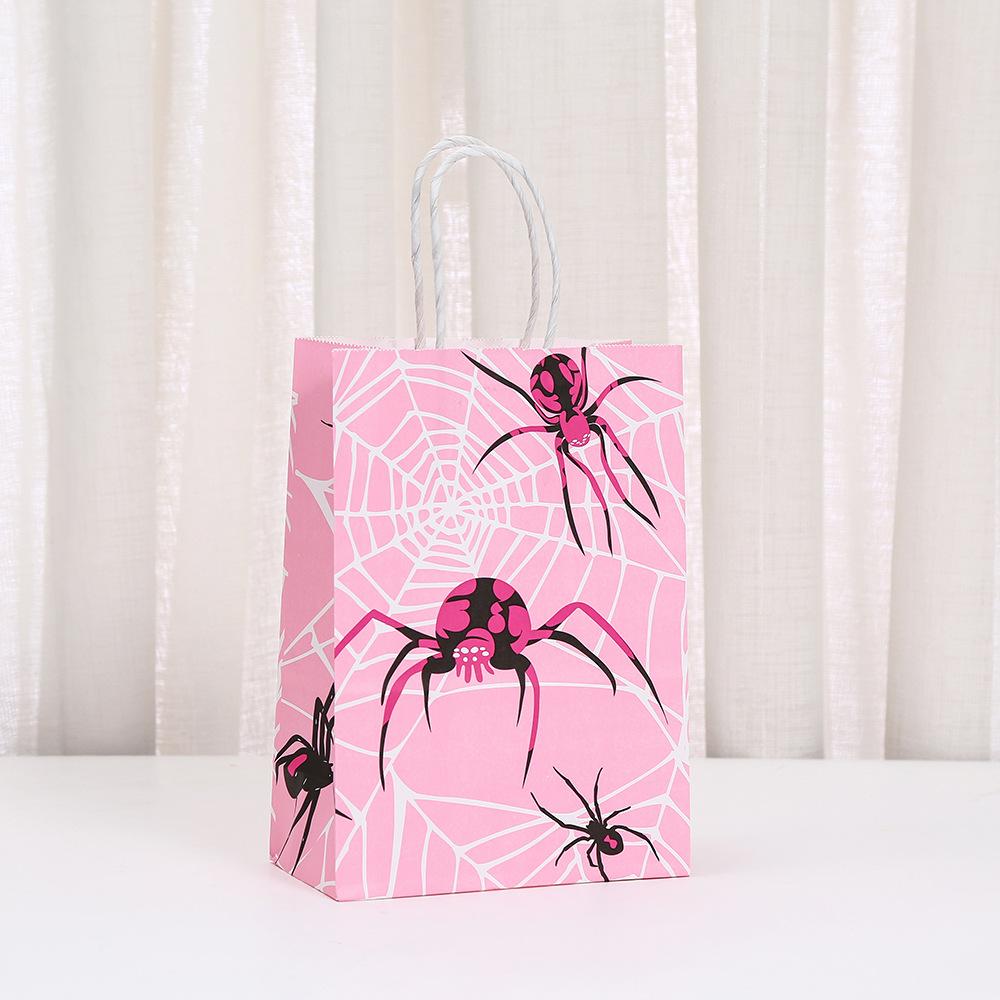 StoBag spider web gift wrapping bags for sweets personalized packaging Halloween party favor bags spooky candy treat bags