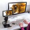 PROFESSIONELLES DIGITALES MIKROSKOP 2000x 12MP 11-LED HD-BILDSCHIRM 7" 32GB MicroSD