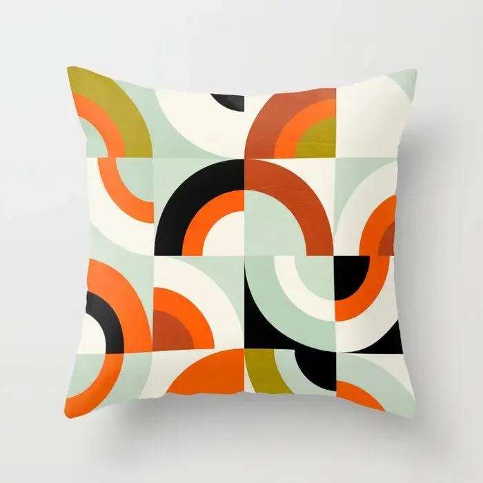 

House Decorative Home Pillowcase for sofa Cushion Cover 45*45 Nordic 40*40cm 40x40cm 50x50 Living Room abstract 60x60 pink love 30x30CM(12x12in)