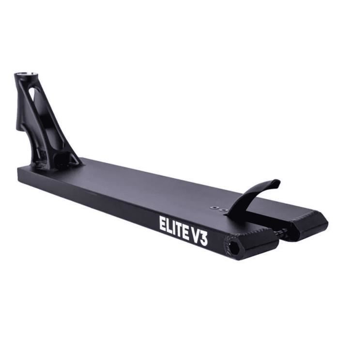 Deck trottinette - ELITE - Supreme V3 - Noir Mat - 215 x 5 cm - Mixte