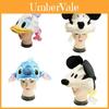 Chapéu Pelúcia Animal de Pelúcia Fofo Quente Proteção de Orelha Chapéu Para Crianças Stitch Pato Margarida