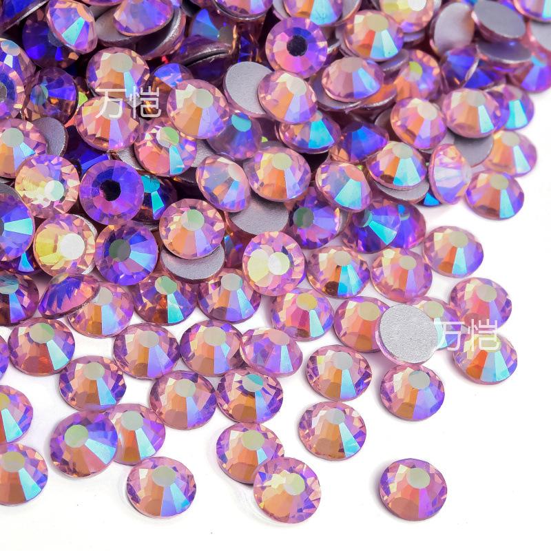 Ss3-Ss16 Mixed Size Flat Bottom Drill, Mobile Phone Case Diy Sticker Diamond Crystal Glass, Creative Nail Art Jewelry Accessories