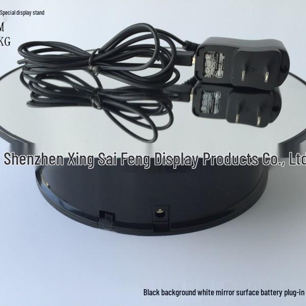 Z02 Dual-use Rotating Display Stand for Cosmetics Photography, Electric Turntable