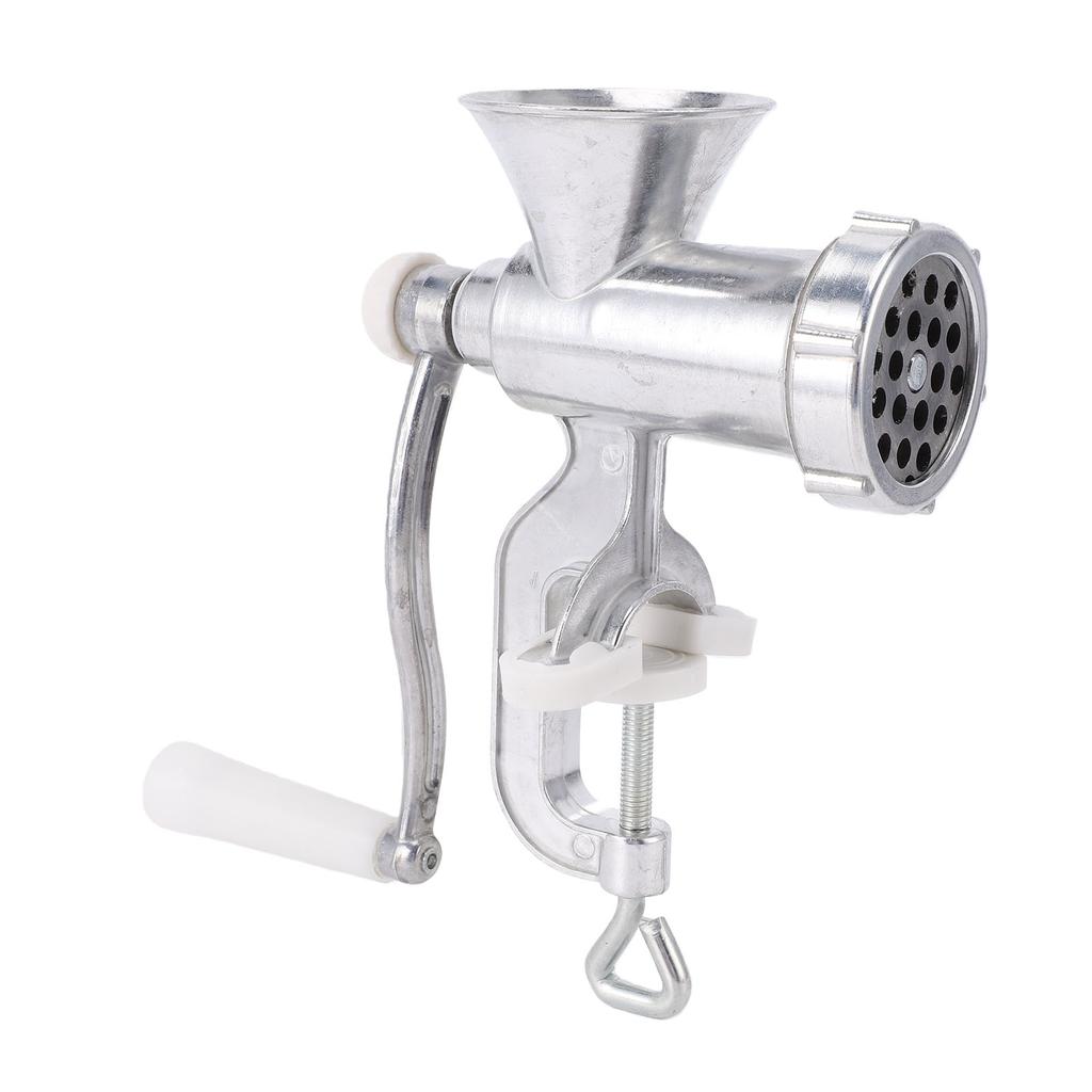 Aluminum Alloy Manual Meat Grinder Sausage Stuffer Hand Crank Meat Grinder Household Cooking Machine Number 5