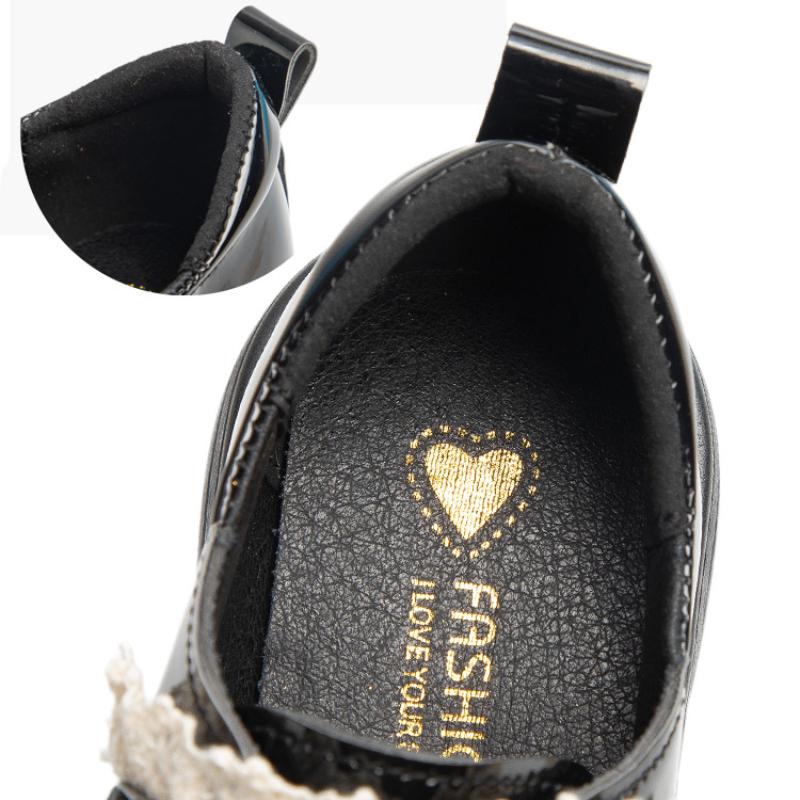 Autumn New Fashion Bow Girls Soft Sole Performance Leather Shoes