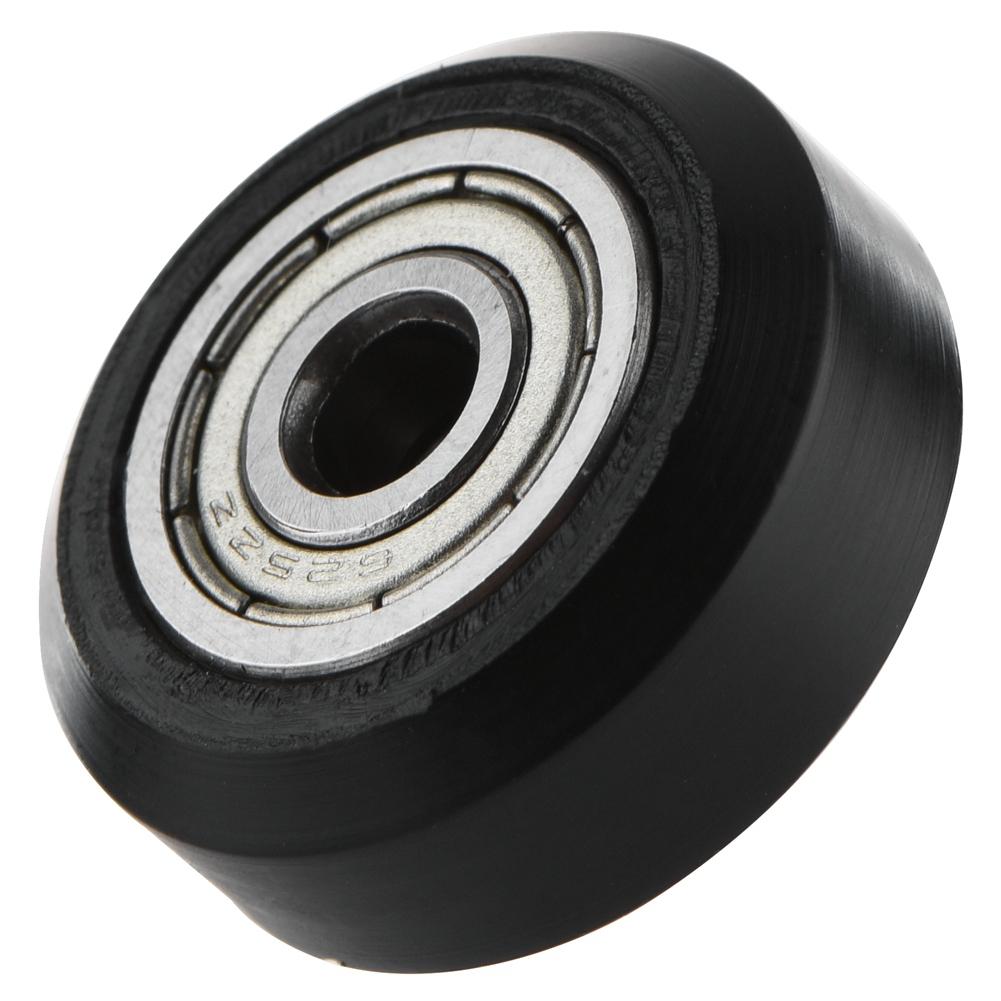 10Pcs CNC Wheel Pulley POM with Bearings 5mm Bore for 3D Printer (L)