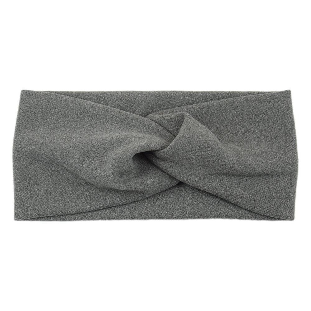 New Wide Cross Headbands For Woman Solid Hairband Elastic Sports Yoga Headwear Girls Hair Band Hair Accessories Korean Style
