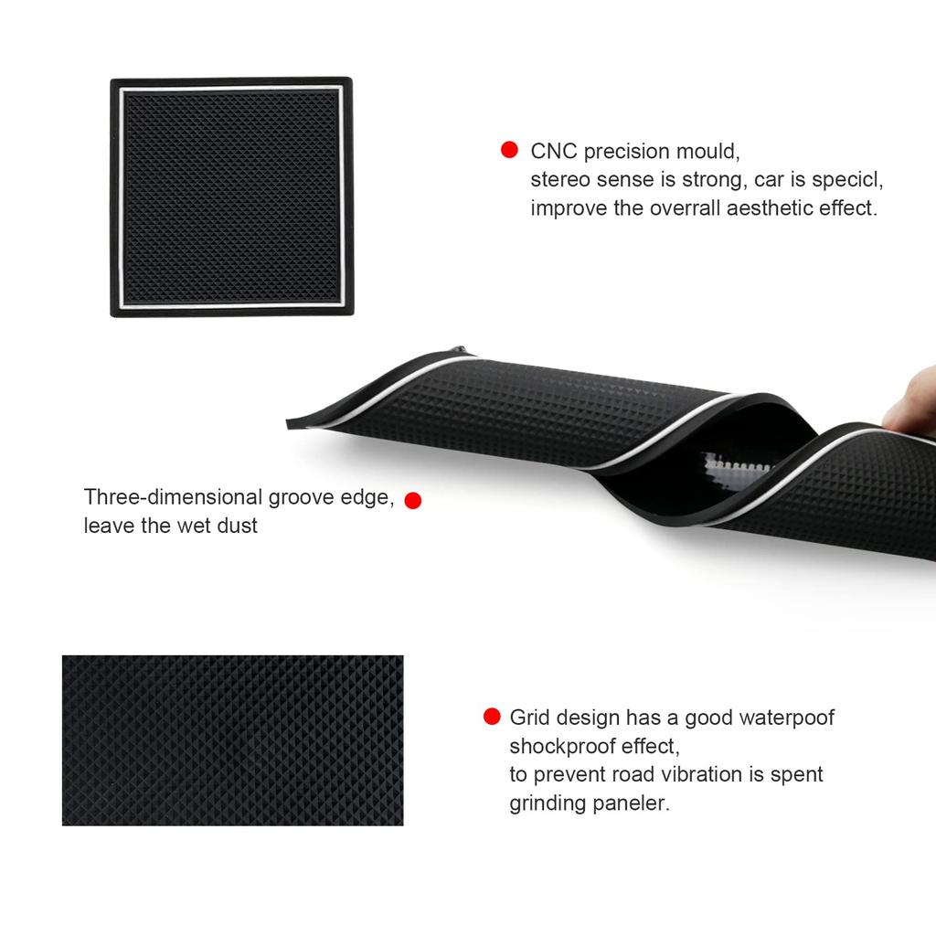 [LFOTPP] Toyota Crown 16th Generation New Crossover SH35 2022.9~Current Exclusive Interior Rubber Mat Console Mat Door Pocket Mat Interior Parts