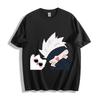 26 Summer Jujutsu Kaisen Anime Chibi Gojo Printed Loose Shortsleeved Pure Cotton Childrens Tshirt Unisex Casual Loose Y2k