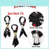 Halloween Skull Artwork Extra Neck Tie Kids Costume Dress-up Prop