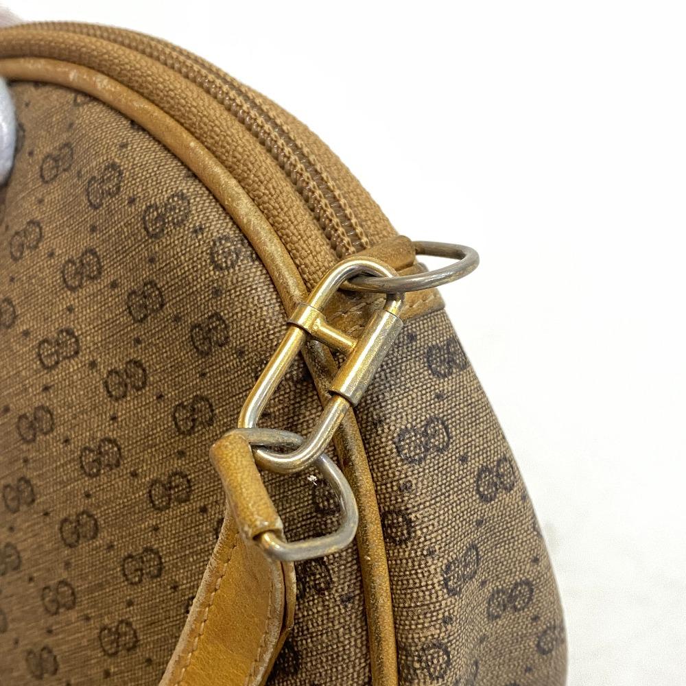 COACH Turn lock Signature canvas Shoulder Bag black canvas Women Used