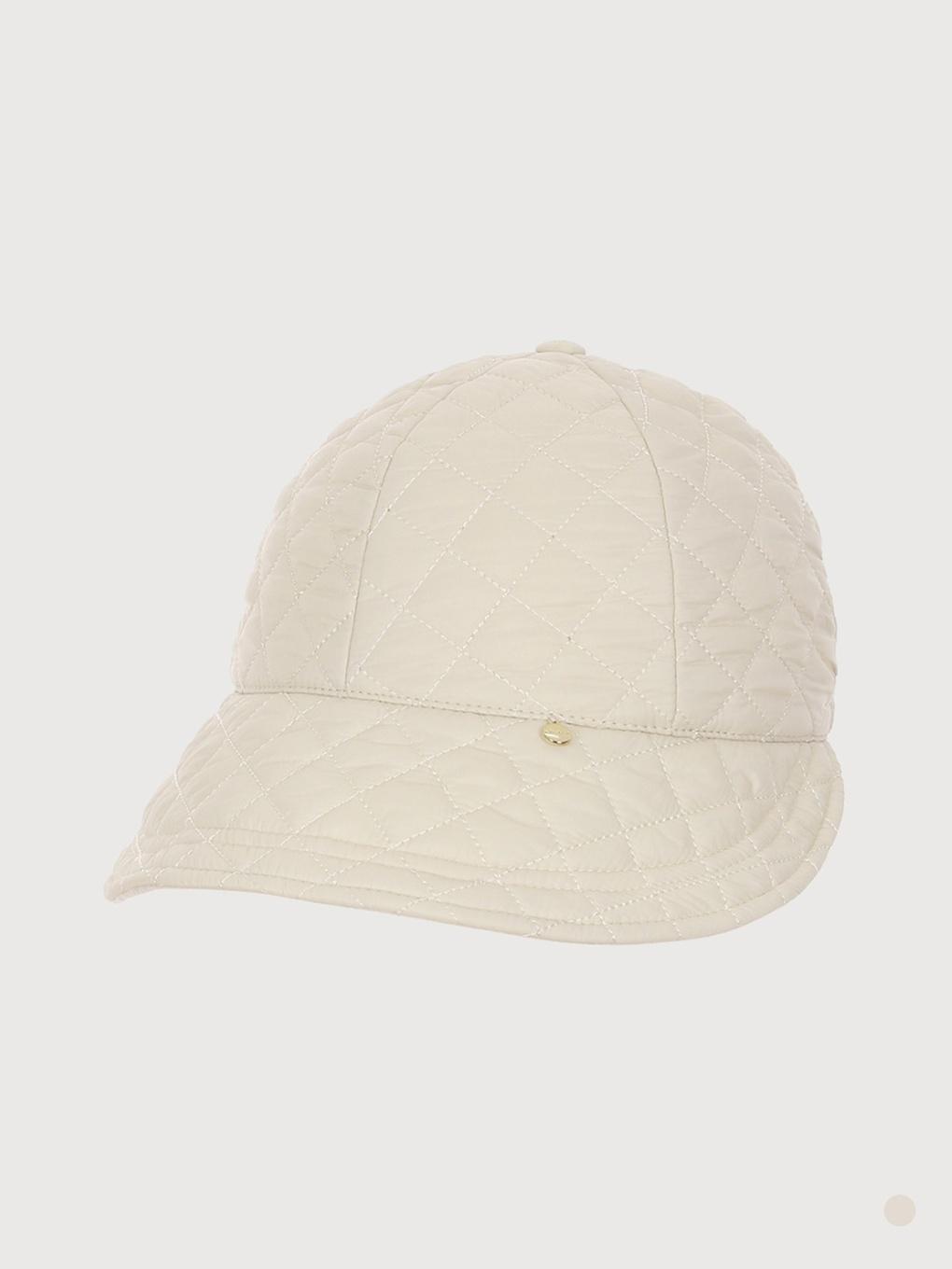 Стеганая шапка_VYCXE4Z9221 ivory