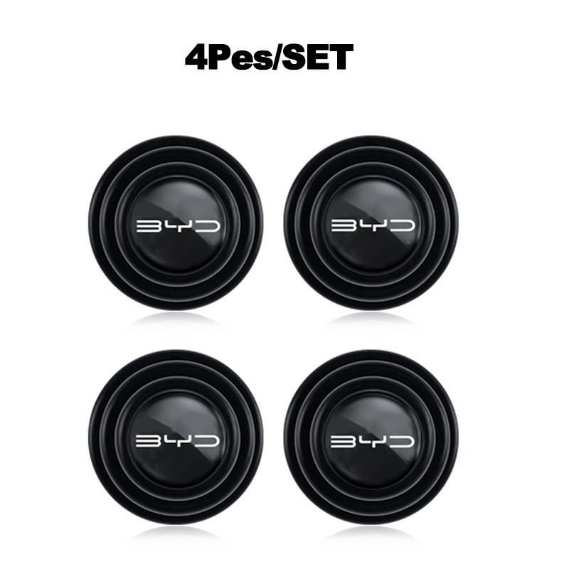 4Pcs Car Door Anti-shock Pad Anti-noise Buffer Gasket Auto Interior For BYD E6 Tang Qing Yuan I3 S7 G3 M6 E5 E2 Dmi 2din G6 Qin