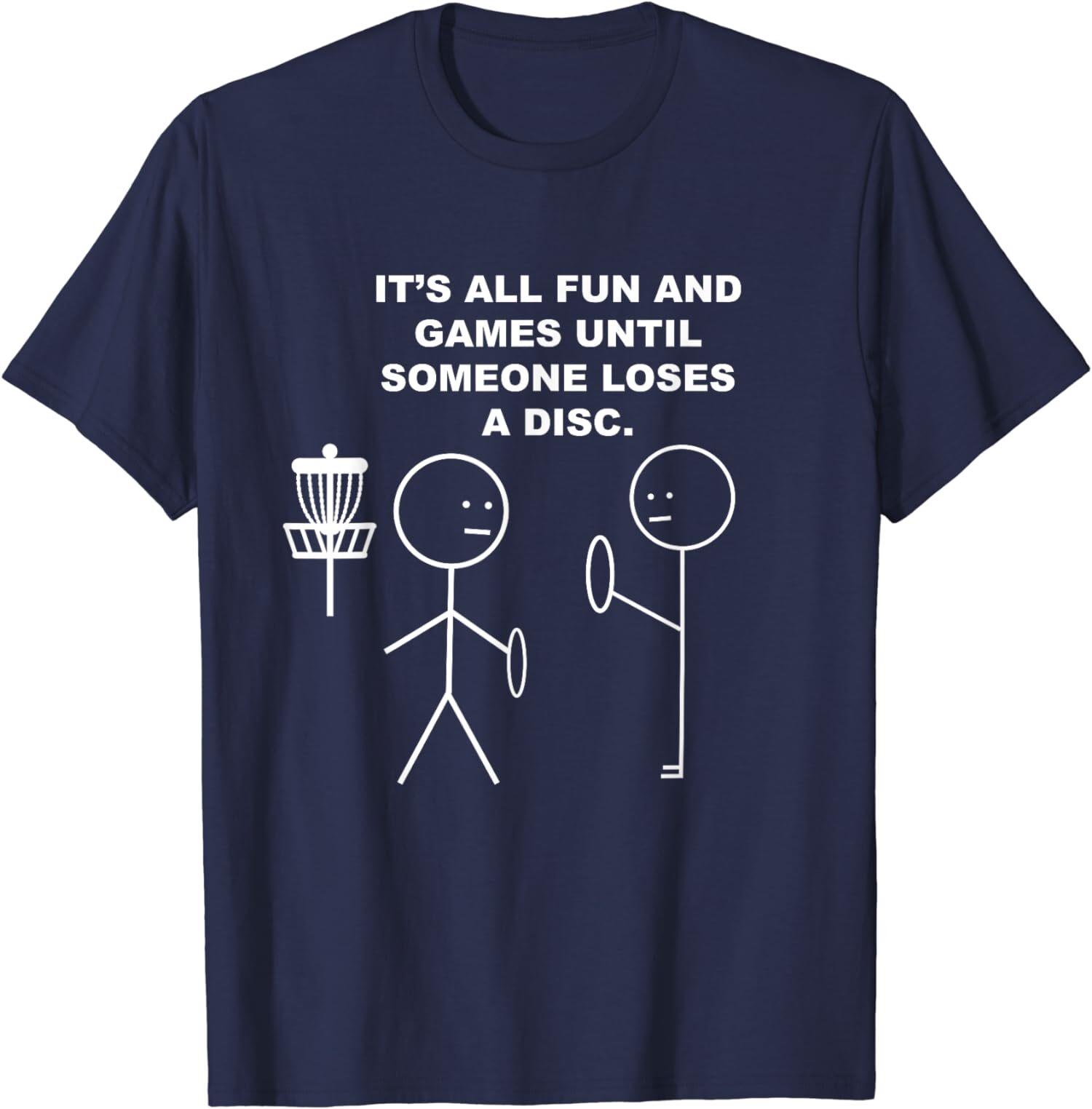 Фрисби для Дискового Гольфа Stickman Stick Figure Юмор Каламбур Унисекс Футболка S разноцветный