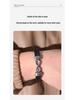 European-American Punk Men's Handmade Leather Bracelet: Creative Woven Design
