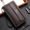 TS JYL Laptop bag,Foreign Trade Men Clutch Business Handbag Double Zip Large Phone Card