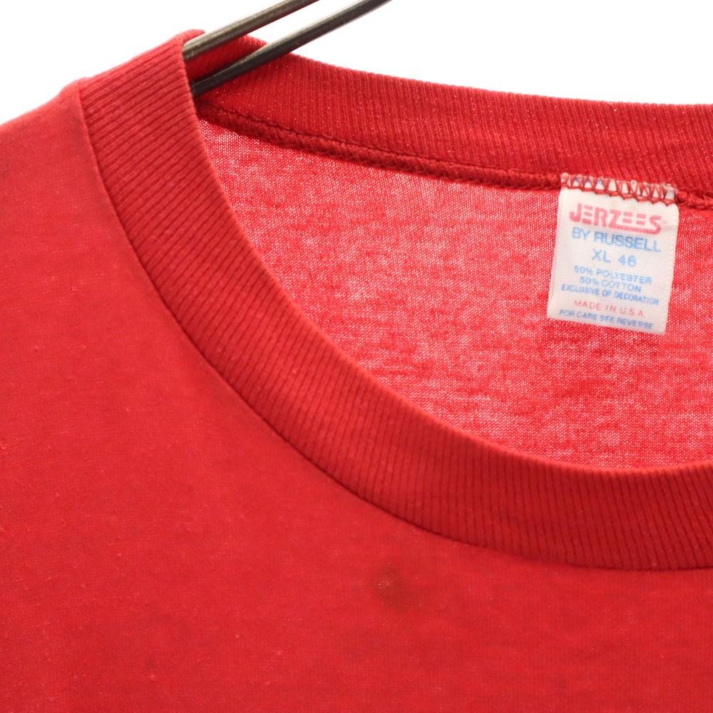 JERZEES 70s 80s Made In USA Vintage Single Stitch Short Sleeve T-shirt XL Men's Used