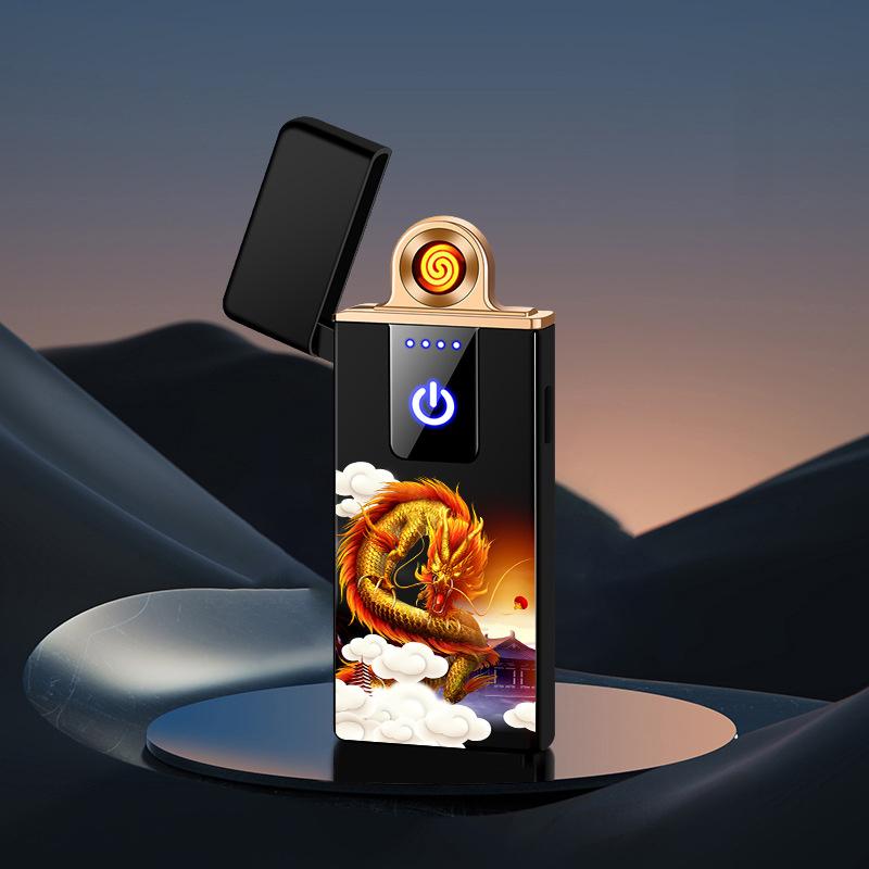 2024 New Design Rechargeable Mini Kitchen Lighter Compact Mini Tungsten Wire USB Charging Lighter