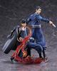 anime figure Mustang Mars plastic painted finished figure "Fullmetal Alchemist" "Roy & Hughes"