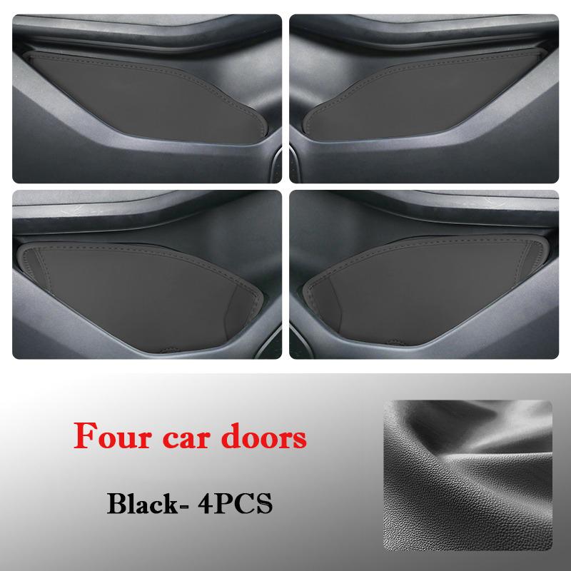 

Car Door Slot Storage Pad Leather Door groove Protective Mat Storage Barrel For Lynk & Co 08 2026 2026 2026 Interior Accessories For 2023