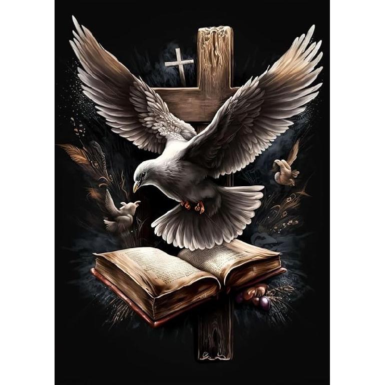 1000pcs Religious Cross Wooden Jigsaw Puzzles for Adults Christian Jesus Children s Educational Toy Jigsaw Puzzle Game Decoration The Best Jigsaw 29.5x19.6in(1000Pieces Ji