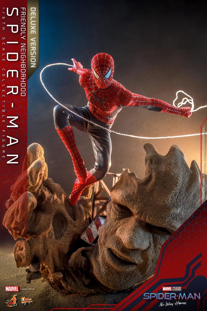 Movie Masterpiece No Way Home Friendly Neighborhood Scale Figure Spider-Man Spider-Man (Deluxe Edition) 1/6