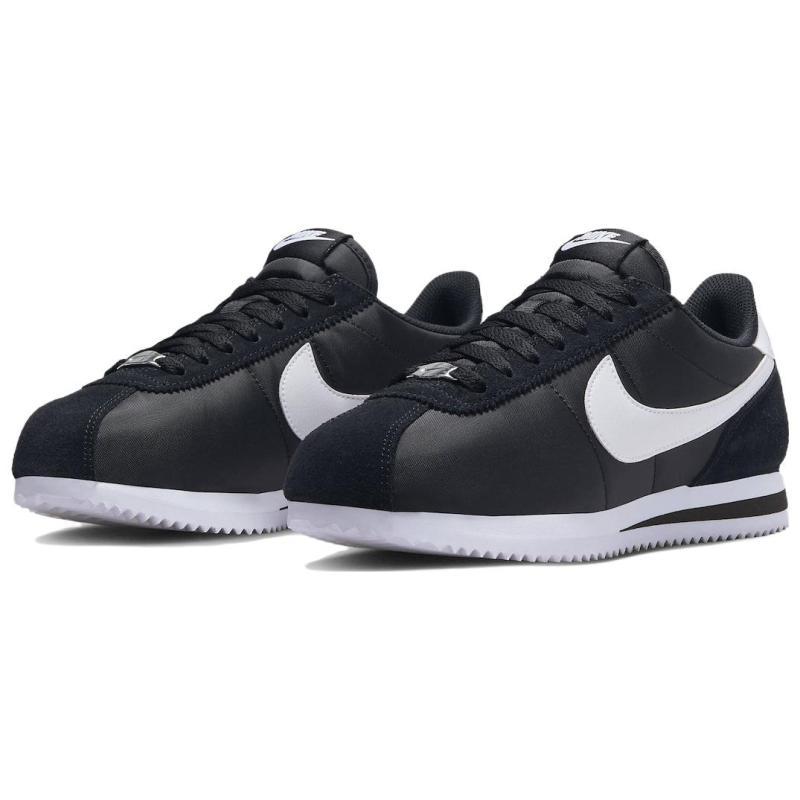 Nike Cortez Nylon Black White Women's Sneakers DZ2795-001