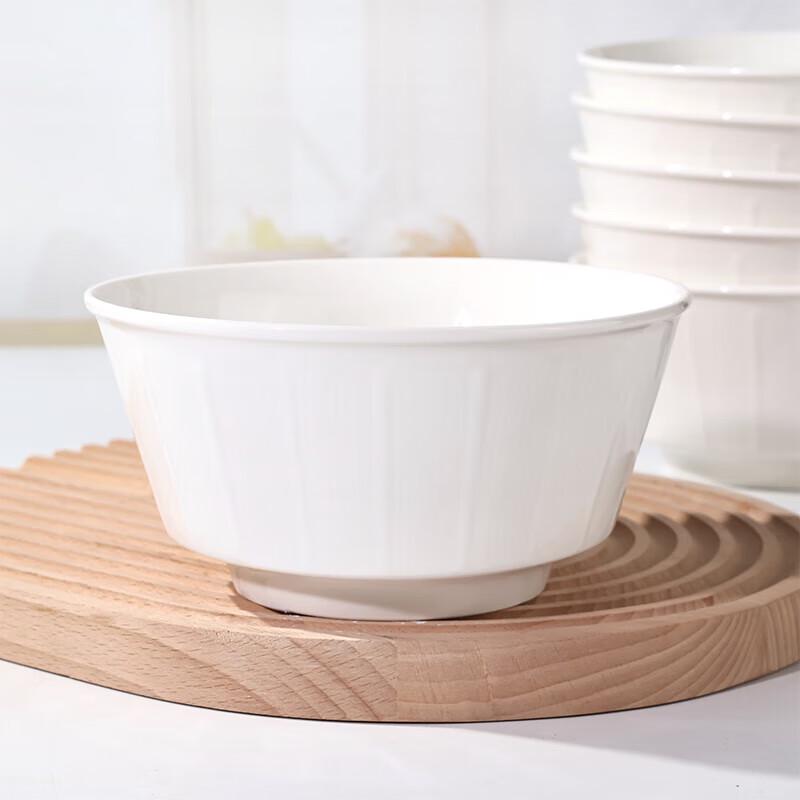 Mengyuan Elegant Ceramic Noodle Bowl Set