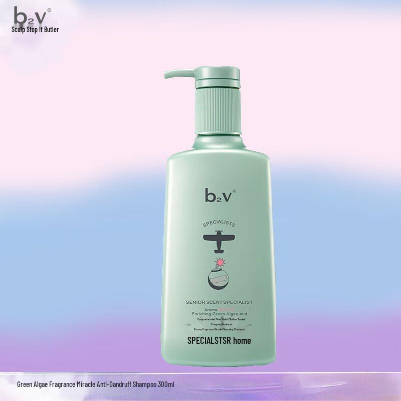 

B2V Green Algae Anti-Dandruff Shampoo 300ml