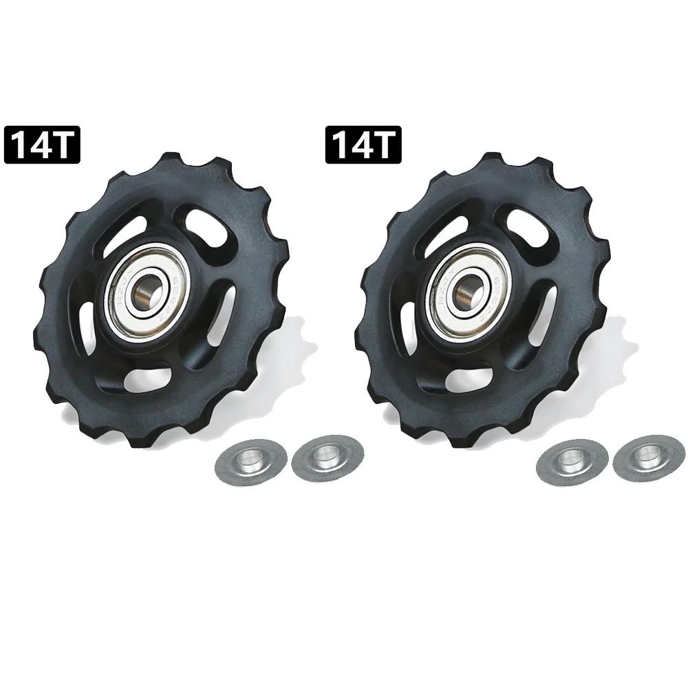 11T 12T 13T 14T Bearing MTB Bicycle Rear Guide Wheel Road Bike Jockey Rear Derailleur Pulley Roller for Shimano Sram Repair Kit