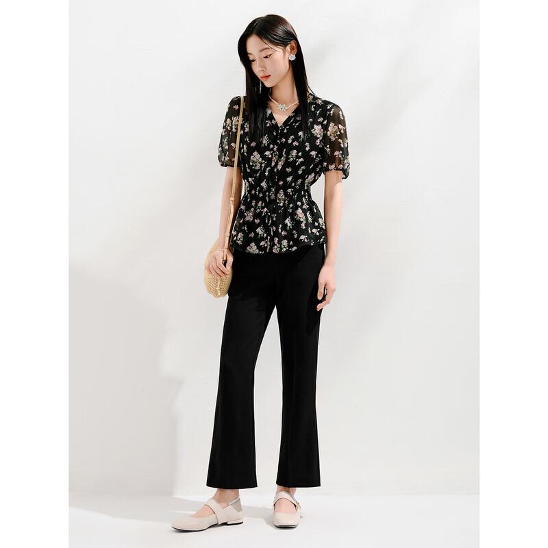 

Women s Minimalist Acetate Cropped Flared Pants 2XL