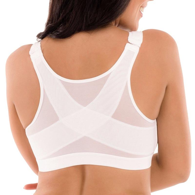 S-5XL Posture Corrector Lift Up Bra WomenCross Back Bra Breathable Underwear Shockproof Sports Support Fitness Vest Bras
