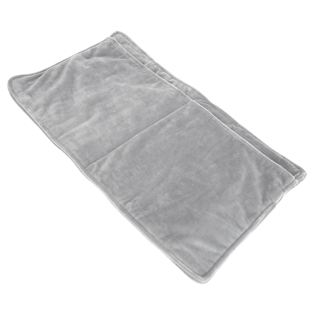 Elektrischer beheizbarer Fußwärmer USB-betrieben Fußheizkissen Weicher Plüsch Fördert die Durchblutung Fußwärmer für Bett Büro Reise