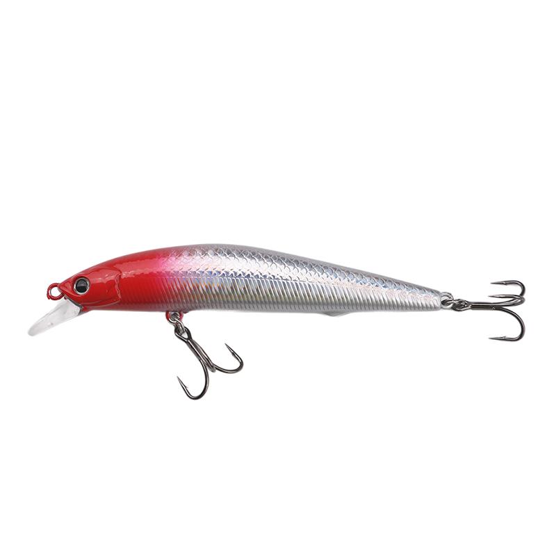 Suspending Minnow Fishing Lure 7/10/12G Long Cast Twitching Bait for Pike Perch Zander ASP Hard Plastic Artificial Bait Freshwater
