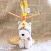 Schnauzer Dog Plush Toy Keychain Stuffed Animal Soft Pendant Cute Birthday Gifts for Bags and Backpacks