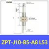 ZPT Vacuum Suction Cup Mini Fitting: Industrial Pneumatic Flat/Pointed Head Anti-Rotation Robotic Arm Holder.