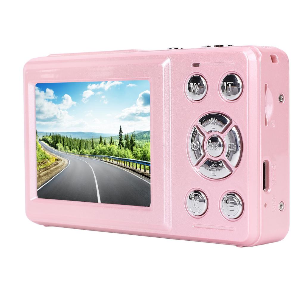 Digital Camera 4K 64MP 18x Zoom Auto Focus Loop Recording 2.8in Screen LED Fill Light Compact