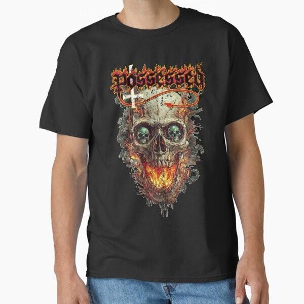 

DUK FAT - Possessed - The Eyes of Horror (Dis T-Shirt Made in US/AUS Size S-2XL Unisex T-Shirt S